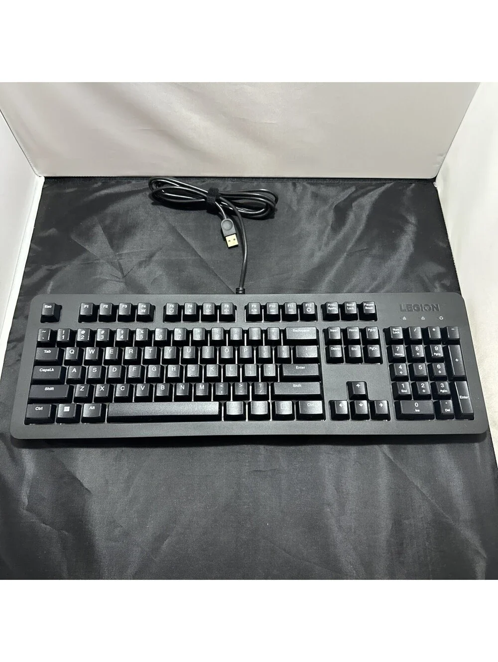 Lenovo Legion K310 RGB Gaming Keyboard Model: KW373U / Black / 5V 400mA TESTED